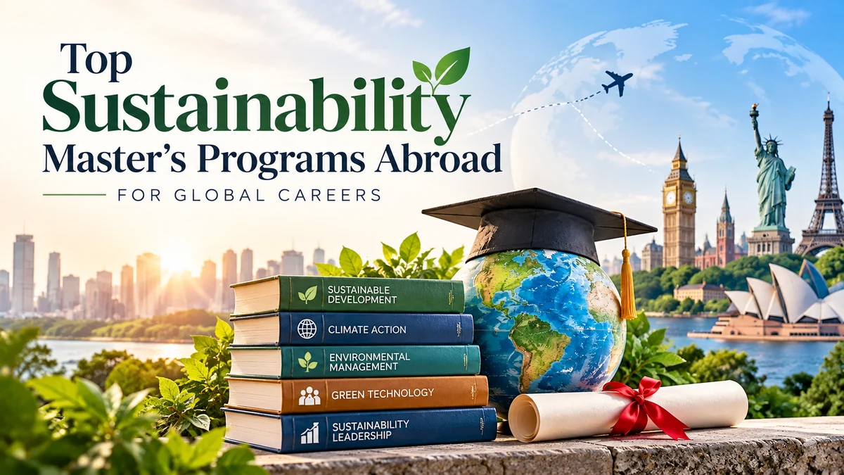 Top Sustainability Master’s Programs Abroad for Global Careers